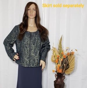 Ruff Hewn Grey Women's Cropped Jacket- NWOT